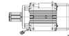 Motorpumpeenhed med ventilator
