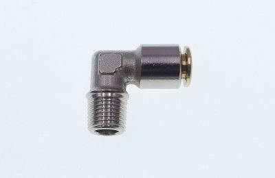 Lynfitt. fast vink 10x 1 for 4 mm slange