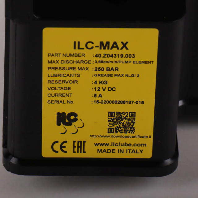 ILC Max 4 kg 12V DC med  Timer