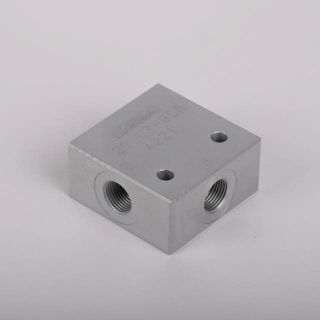 Ventilblok Alu 3/8