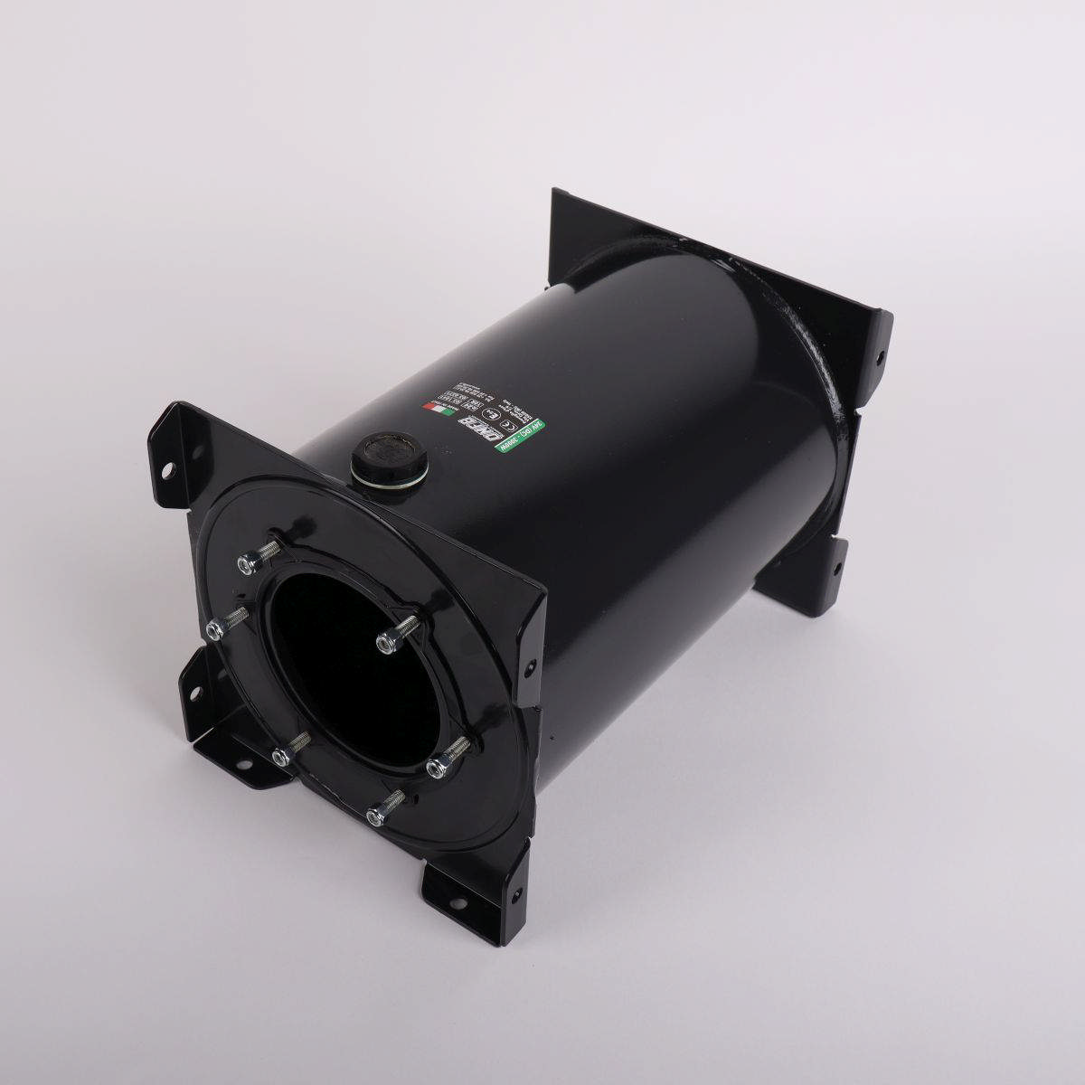 Ståltank hoisontal 10L (Ral 7021)