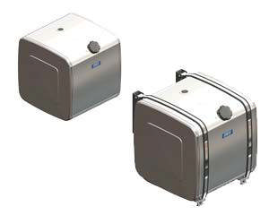Brændstoftank aluminium 190l