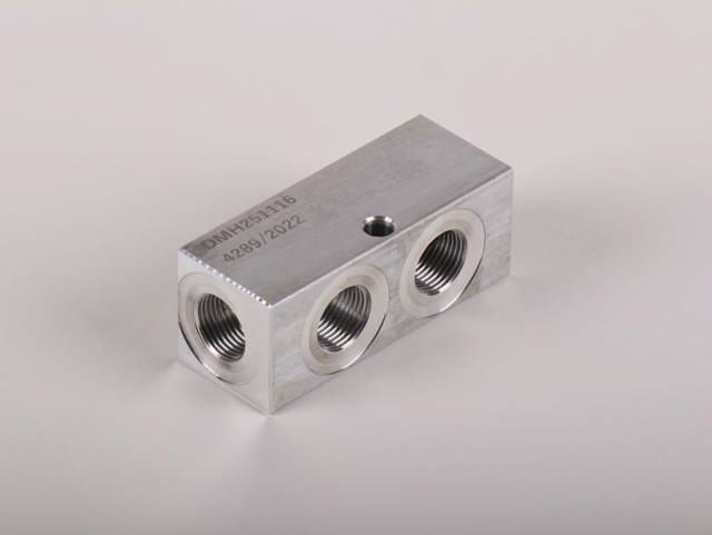 Samleblok - raw aluminium