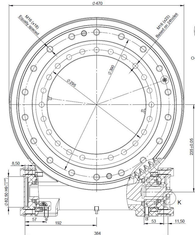 Slewdrive Alu